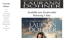 Desktop Screenshot of lauranndohner.com